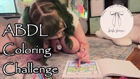 ABDL Coloring Challenge
