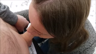 Snow Fuck &amp; Cum Gargle