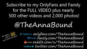 Anna Bound Clamped and Cumming from Pain Play (Trailer)