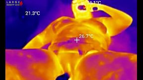 First BBC Sex Machine Fuck: Oiled Up BBW Cums Hard on Your Massive Cock, 15 Min Ride and Cum Countdown, POV Thermal (4K Landscape)