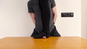 Pantyhose Cock Trampling 2