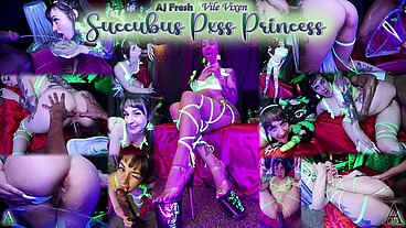 Succubus Anal Piss Princess Vile X AJ Fresh