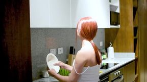 Redhead's Anal Debut - large Ass Gets Pounded Hard
