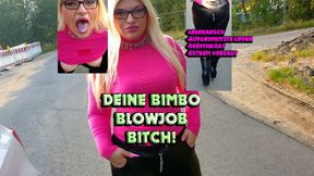 Yout Bimbo Blowjob Bitch!