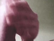 Big Dick Oozing with Juice