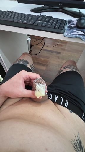 I Filled a Condom with Milk