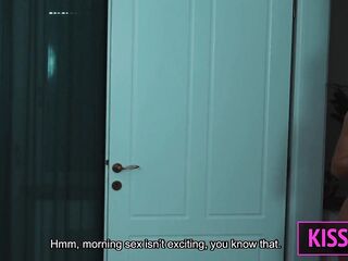 S6E2 Pt2: Step Sister Zlata Shine Come to Share Couch for threesome Screw with Step Brother and Kisscat