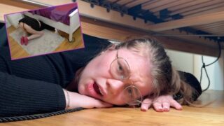 POV einer Amateurin, einer kurvigen deutschen Stiefschwester (PAWG), die von einer Schlampe gefickt wird