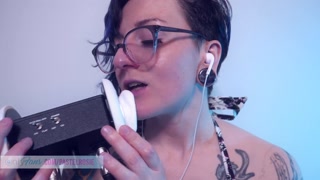 SFW AMSR -  Deep Playful Ear Eating - PASTEL ROSIE Melt Your Brain Microphone Licking Spine Tingles