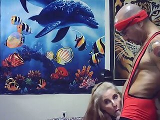 INTERGENDER MATCH & SHE SUCKS DICK