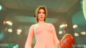 Dark Shrine Maiden Seduced by Cursed SCP Creature Beneath Full Moon