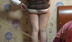 Korean stepdaughter gets cane punishment