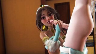 Futa Disney - Cumshots and creampies - Compilation