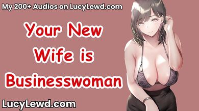 Your New Wife is Businesswoman ASMR Blowjob Audio Roleplay