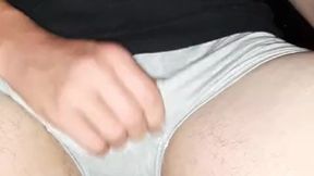 Daddy's 18-Year-Old Virgin Nympho Wets Her Pants with Cum