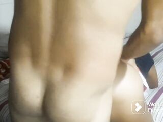 Colegiala pide que termine de una vez porque ya no aguanta más !me arde el culo basta