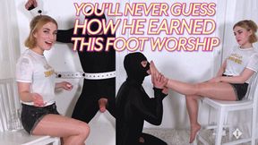 You'll Never Guess How He Earned His Foot Worship