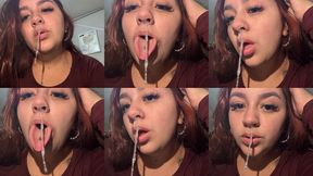 Suction of runny mucus