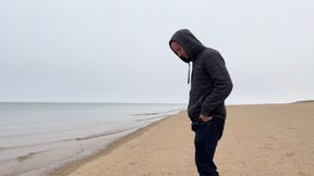 Whipping Cock Out at the Beach