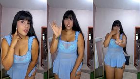 sexy little dance of the big-assed and big-breasted stepmother