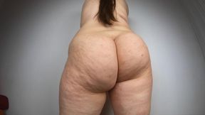 Big Fat Ass Shaken in Slow Motion