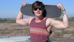 Clay Anker's Jock Cock ~ Masturbating Hard - GAY XXX