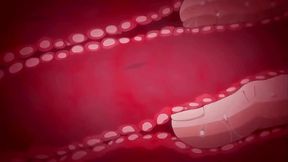 Tomboy gets big tit creampie while hubby rests