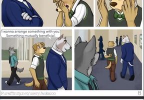 Furry Intern Gushed Hard During Public Anal Dub