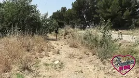 Melany, a Naughty Pervert Who Gets Fucked by Two Guys