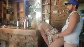 Trucker boyfriend in law gives her a rough ride