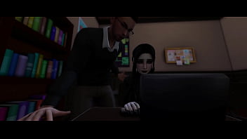 Goth girl pounded by teacher