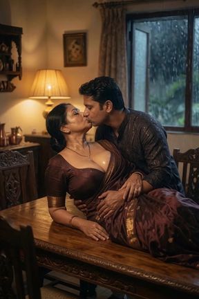 Indian milf shows off her natural tits in hot wife homemade scene