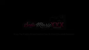 MILF Sofie Maries Gets BBC For Christmas And Drolls Over It