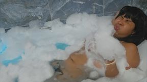 Sneezing in the bathtub
