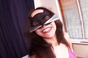 Tempting Blindfolded French Babes Sharing Dick in Threeway