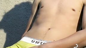 ”Preparing my fat dick for a rough smoky night with Shane”