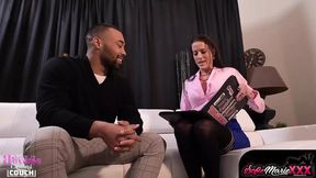 Horny&#x1F975; Sofie Marie Sucked And Filled By Strong Black Cock&#x1F32D; For Multiple Orgasms