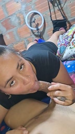 Juego con mi novia a cosas deliciosas en la cama hasta venirme/ porno marocaine parte 2