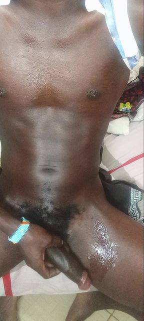 I WAS ALL BY MYSELF AND THOUGHT WHY NOT GET A LITTLE NAUGHTY WITH MY UNCUT BBC