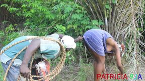 fucked by our palm fruit plunger on our palm fruit farm..it s was fun anyway