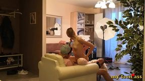 Fucking Olivia Westsun, flexible and ready to shoot her porn debut.