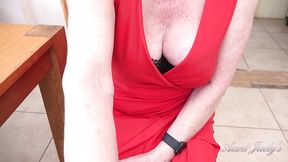 Aunt Judy's - Your Horny Mature Wife Mrs  Claire Thanks You for a Lovely Dinner (POV)