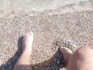 Peaceful Foot Fetish by the Lake