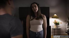 Stepmom's Wild Request: A Steamy Threesome with Her Stepchildren!