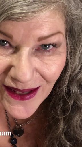 Cocksucking Grannies Wear Lipstick! POV Blowjob & Throatpie! Maxxximummilf