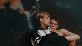 Roommates decided to diversify their evening with hot anal sex (Full)