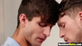 Jock Gets Hot Bareback Action From Hunky Car Mechanic In Steamy Fantasy Scene