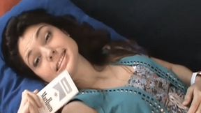 Smoking Girl Sexy Marlboro Light 100's Model Paula 19 Mp4 960X540