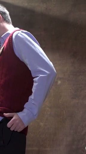 Priest sucks twink off after confession and rides him raw   Clip 1