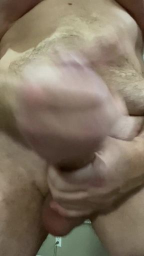 Jerking My Big Fuckin Dick and Shoot Cum for You Nasty Sluts